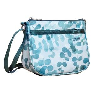 HAIKU LARK RFID BLOCKING ZIPPERED CROSSBODY TRAVEL BAG